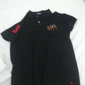 very fashionable high end polo shirt.